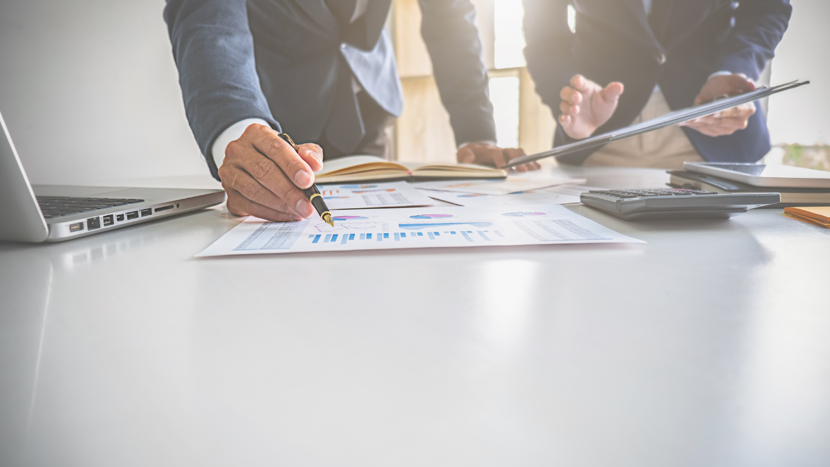 Coding workstation in muted tones